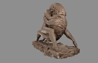 sevişmek Sanat 3D baskı model dosya yazdırılabilir tasarım 3d Yazdır Yapımı Aşk CthulhuMitos karıştırıcı B3D kdenlive Erkek kadın Erotik canavarlar uzaylılar heykel 3d print model - Mito3D