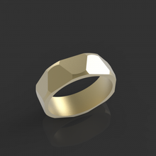 anello maschio 3d modello di stampa moda La 3D, modello, file 3D stampabile la progettazione, 3d, gioielli anelli in oro, argento, platino, acciaio creativo futura arte sterling solido grave forte pioggia uomo gli uomini 3d print model - Mito3D