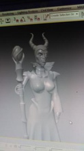 maleficent toys games & hobby 3D printing model, file, printable design, 3d print, maleficent, witch, disney, sleepingbeauty, Movie, Character, 3dmodel, 3dprint, home, decor, toy, fanart 3d print model - Mito3D