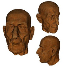 man's clay head art 3D printing model, 3D printing file, 3D printable model, 3D printing design, 3d print, sculpture, art, man, head, clay