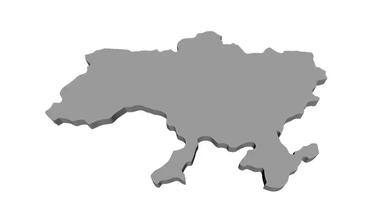map ukraine 3d printing model - threeding 3d print model - Mito3D