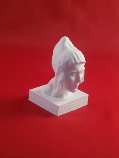 Marianne 3d baskı model üçleme Kadın heykel tarihi 3D print model - Mito3D