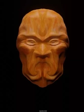 maschera disprezzo 3d stampa modello treding arte scultura giocattolo arredamento 3d print model - Mito3D