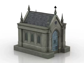 türbe 3d baskı model üçleme mimari bina tapınak şakak mabet inşaat dış mezar 3d print model - Mito3D