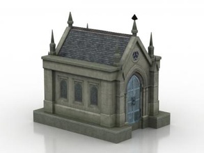 mausoleo architettura 3D stampa modello file stampabile design 3d Stampa Edificio costruzione Mausoleo tempio esterno tomba 3d print model - Mito3D