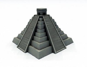 piramide maya architettura La stampa 3D, modello, file di 3D stampabile la progettazione, 3d, piramide, maya, aztechi, storico, messico 3d print model - Mito3D