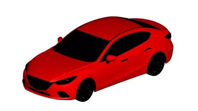 Mazda 3d impressão modelo trio 3d print model - Mito3D