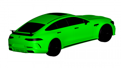 Mercedes gt63s motorlar Ulaşım 3D baskı model dosya yazdırılabilir tasarım 3d Yazdır GT63S 3d print model - Mito3D