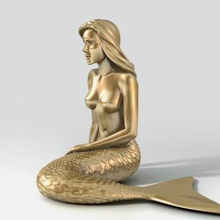 Denizkızı Heykeli sanat 3D baskı modeli, dosya, yazdırılabilir model, tasarım, 3d baskı, mermaid,decor,sculpture,girl,sitting,woman,legend,tale,disney,cartoon,princess,figurine,lady,thinking,gift,present,art,statue,fish,aquatic,ocean,water,beach,naked,tail 3d, indirme, yazıcı, yazdırılan 3d print model - Mito3D