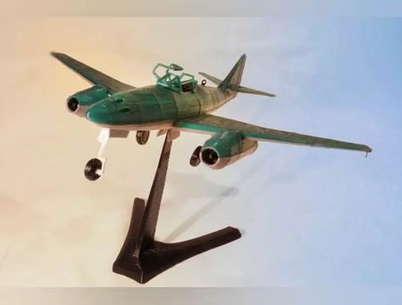 messerschmitt 262 3d printing model - threeding military airplane aviation 3D print model - Mito3D