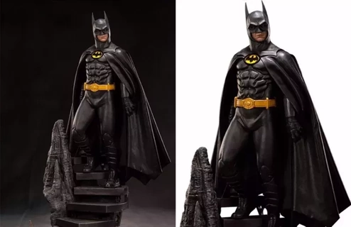Michael Keaton Batman 3d drucken stl Drucken Modell 3d print model - Mito3D