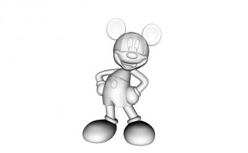 mickey-Maus Spielzeug, Spiele & hobby 3D-Druck-Modell, 3D-Druck-Datei, 3D-druckbares Modell, 3D-Druck, design, 3d-print, Micky, Maus, Zeichentrick, walt, disney 3d print model - Mito3D
