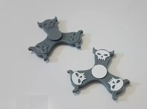mighty skull spinner 3d printing model - threeding 3d print model - Mito3D