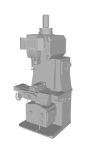 milling machine metal 3d printing model - threeding 3d print model - Mito3D