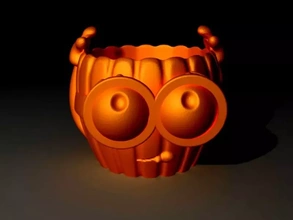 servitore caramella titolare supporto 3d stampa modello treding Halloween divertente 3d print model - Mito3D