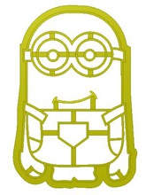 minion cookie cutter home office & garden 3D printing model, file, printable design, 3d print, Minion, despicable, cookie, cutter, 3d print model - Mito3D
