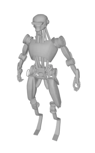 brincar Justiceiro robô 3d impressão modelo trio 3D print model - Mito3D