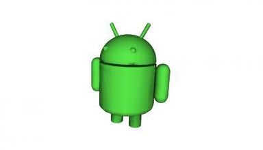 model android logo other things 3D printing model, file, printable design, 3d print, android, logo, google, phone, design 3d print model - Mito3D