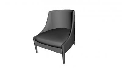 model armchair home office & garden 3D printing model, file, printable design, 3d print, armchair, chair, sofa, 3d print model - Mito3D