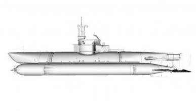 model biber submarine motors & transport 3D printing model, file, printable design, 3d print, biber, submarine, military, transport, ww2, german 3d print model - Mito3D