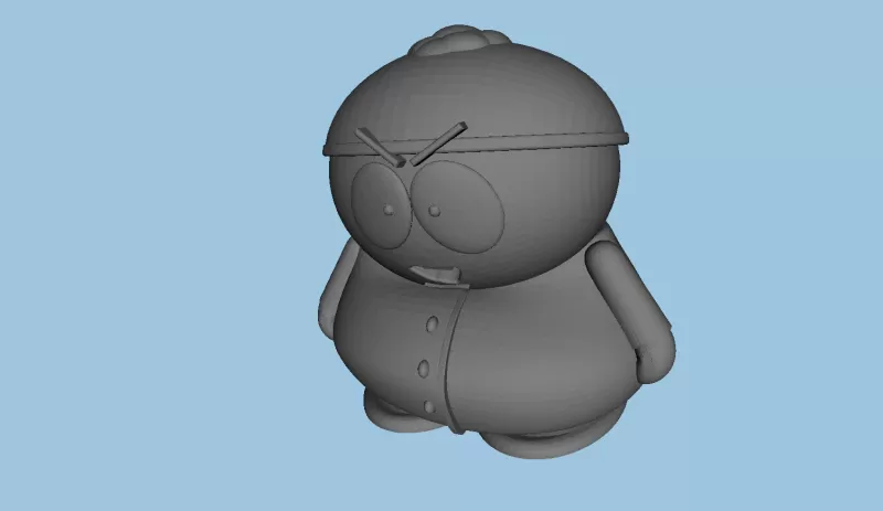 modello eric cartman 3d stampa treding 3D print model - Mito3D