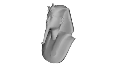 model mask tutankhamun 3d printing - threeding 3d print model - Mito3D