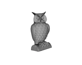 model owl 3d printing - threeding 3d print model - Mito3D