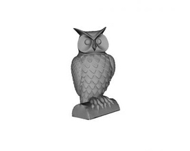 model owl nature 3D printing model, file, printable design, 3d print, animal, birds, owl, 3d print model - Mito3D