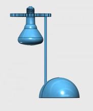 la modélisation de lampe bureau à maison et le jardin 3D modèle d'impression, l'impression fichier, imprimable modèle, en conception, d'impression 3d, 3d print model - Mito3D