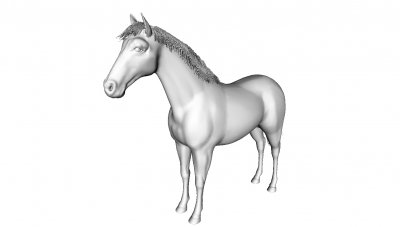 molde horse nature 3D printing model, file, printable design, 3d print, horse, nature, animal 3D print model - Mito3D