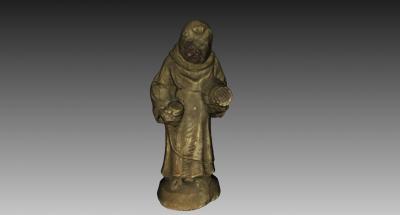 monge barril a arte 3D modelo de impressão, impressão arquivo design, 3d, Arte, monge, cor 3d print model - Mito3D