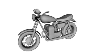 motorcycle 3d printing model - threeding 3d print model - Mito3D
