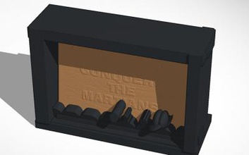 mst3k-Modell santa claus erobert die Marsmenschen Architektur 3D-Druck-Modell, 3D-Druck-Datei, 3D-druckbares Modell, 3D-Druck, design, 3d-drucken, mst3k, mystery science theater, Theater, theater 3000, scifi-Filme, Kino, Film, Kinos, cimema, 3d print model - Mito3D