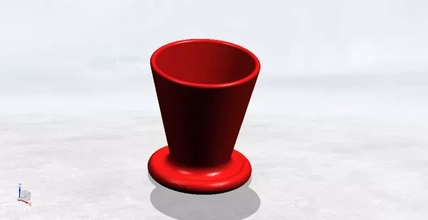 mugcup 3d printing model - threeding cup 3d print model - Mito3D