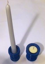 multi candlestick holder home office & garden 3D printing model, file, printable design, 3d print, Candle, Candlestick, Holder, Emergency, Tea, Dining 3d print model - Mito3D
