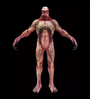 mutant human 3d printing model game alien virus residentevil 3d print model - Mito3D