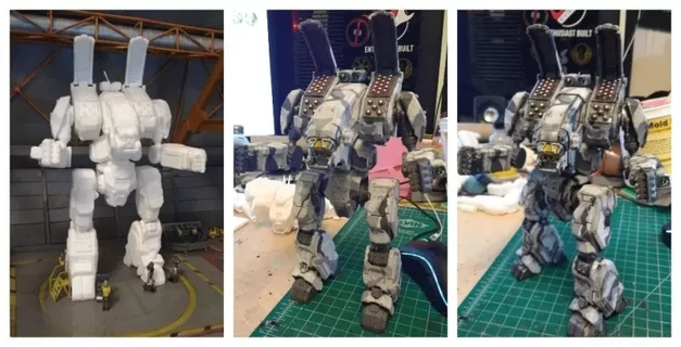 mwo arciere 3d stampato collezione stampa modello arte giocattolo gioco sci fi miniatura robot print figura mech giochi tech ragazza mechwarrior rappresentante 3d print model - Mito3D