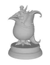 mythique Roi oiseaux garuda 3d impression modèle trio 3d print model - Mito3D