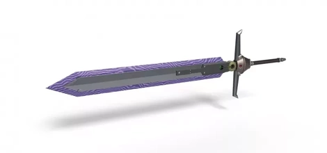 efsane kılıç oyun final fantezi 7 yeniden 3d baskı model üçleme silah oyuncak yazdırılabilir anime Yazdır bıçak ağzı Kostüm oyunu destek kopya yakın dövüş 3d print model - Mito3D