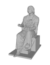 Nikolaus Copernicus 3d Drucken Modell dreiding 3d print model - Mito3D