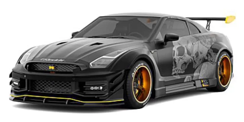 nissan gtr r35 nismo 3d baskı model üçleme etiketleri ulaşım araç tasarım ödül yarış metal yol 3d print model - Mito3D