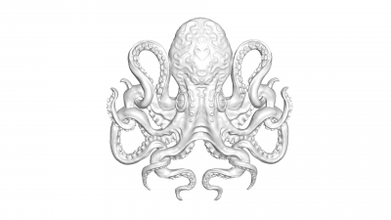 octopus art 3D printing model, file, printable design, 3d print, Octopus 3d print model - Mito3D