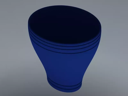 office waste bin plastic 3d printing model tools furniture home use plasticmodel officeaccessories supplies organization accessories garbage 3d print model - Mito3D