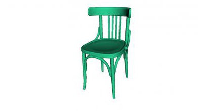 vecchia sedia senza texture casa, ufficio & giardino La stampa 3D, modello, file di 3D stampabile la progettazione, 3d, sedia, domestico, legno, quercia, vecchio, antico 3d print model - Mito3D