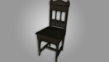 old chair antiques & historical 3D printing model, file, printable design, 3d print, old, chair, history, art, Alexander, Nevsky, Cathedral, Sofia 3d print model - Mito3D