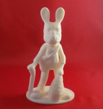 velho coelhinho da páscoa a arte 3D modelo de impressão, impressão arquivo design, 3d, páscoa,o coelho,o ovo,a estatueta 3d print model - Mito3D