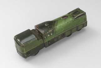 old metal toy train antiques & historical 3D printing model, file, printable design, 3d print, old, metal, toy, train, europe, kid, history, design 3d print model - Mito3D