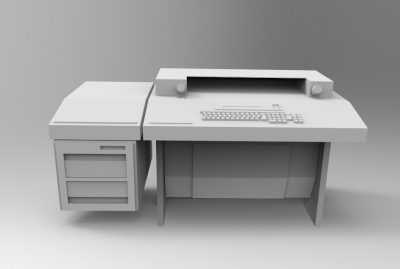 olivetti 2030 electrónica y tecnología 3D modelo de impresión, la impresión en archivo, imprimibles 3D, diseño 3d, Olivetti 2030, el equipo, tecnología, 3d 3D print model - Mito3D