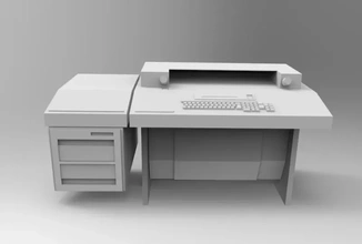 Olivetti 2030 3d baskı model üçleme print printing teknoloji 3d print model - Mito3D