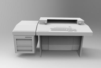 olivetti 2030 electronic & technology La stampa 3D, modello, file di 3D stampabile la progettazione, 3d, Olivetti 2030, computer, tecnologia 3d modello 3d print model - Mito3D